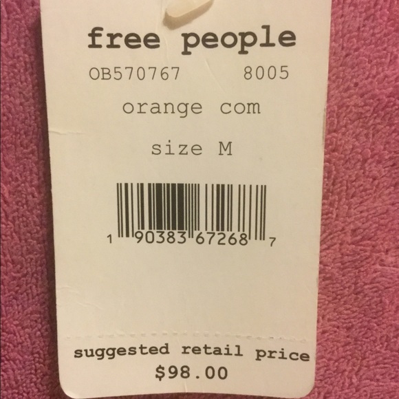 Free People NWT Medium Leggings Liza Illusion - Picture 5 of 8